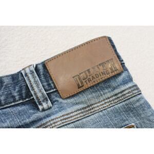 Duluth Trading Co. Flex Ballroom Denim Work Jeans Straight Fit Mens 38 x 34